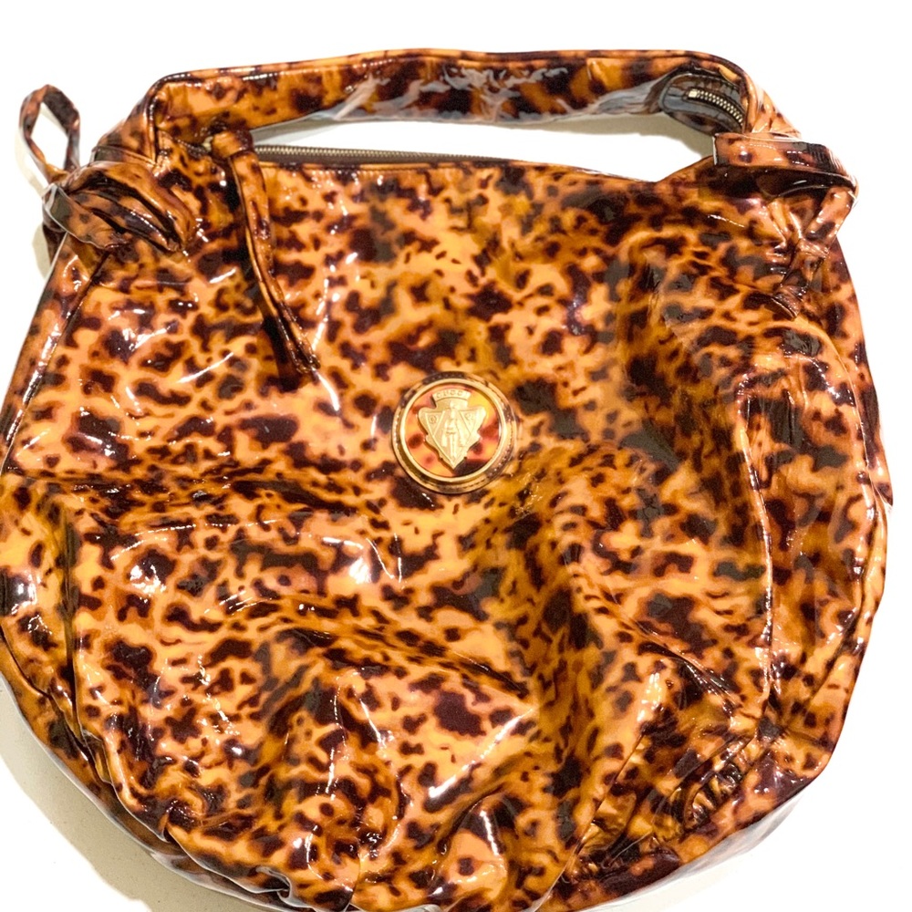 Gucci Brown Leopard Boho Shoulder Bag - Picture 7 of 15